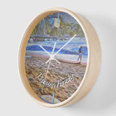 ロスミュエルトスビーチ786 壁時計 (傾斜)