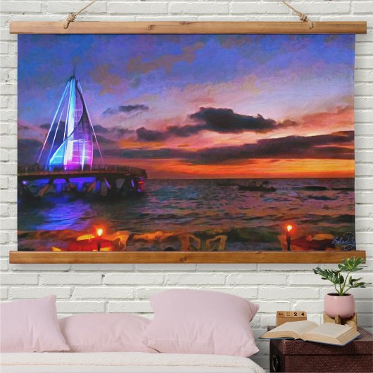 ロスムエルトスピア1182 吊り下げ型タペストリー