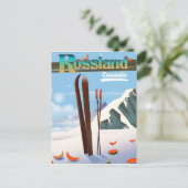 ロスランド・カナダ旅行ポスター。 ポストカード (スタンド正面)