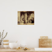 ロスリンチャペル1860プリント ポスター (キッチン)