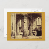 ロスリンチャペル1860ポストカード ポストカード (正面/裏面)