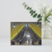 ロスリンメトロステーションエスカレーター001 ポストカード (スタンド正面)