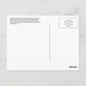 ロスリンメトロステーションエスカレーター001 ポストカード (裏面)