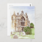 ロスリン空白の礼拝堂 ポストカード (正面/裏面)