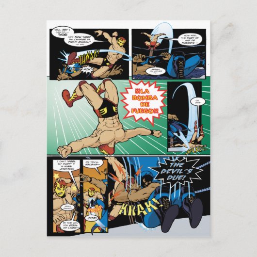 ロスルチャドレスミステリソスポストカード ポストカード (正面)