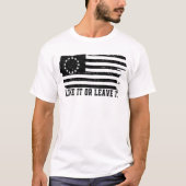 ロス国旗のワイシャツ Tシャツ (正面)