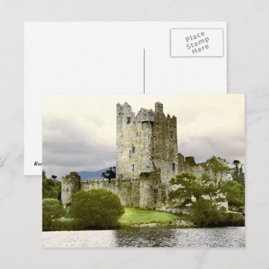ロス城はがき ポストカード (正面/裏面)