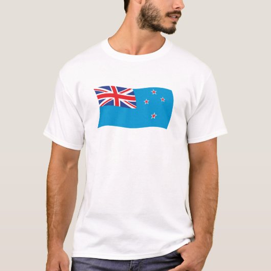ロス海属領の旗シャツ Tシャツ (正面)
