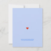 ロス・カボス メキシコ Save the Date フォト アナウンスメント 招待状 (裏面)