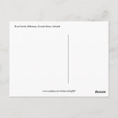 ロス・キャッスルII、キラーニー、カウンティ・ケリー ポストカード (裏面)