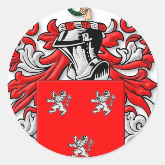 ロス・コート・オブ・アームズ ラウンドシール (正面)