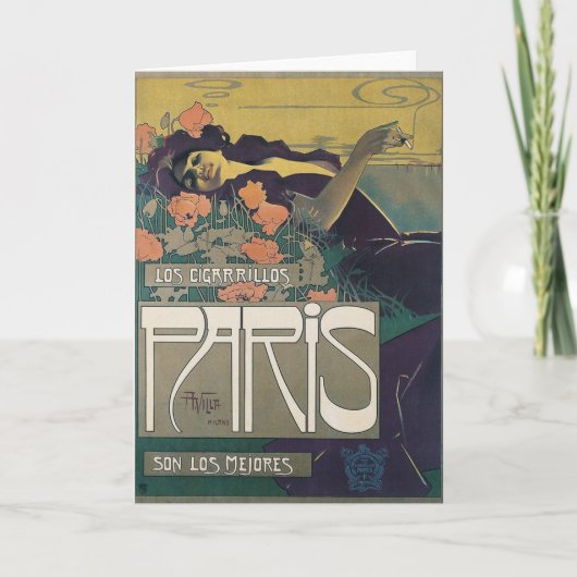 ロス・シガリロスパリス カード (正面)