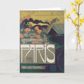 ロス・シガリロスパリス カード (黄色い花)