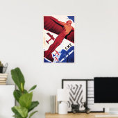 ロス・ヒーローをロアに!スペイン紛争戦争ポスター ポスター (ホームオフィス)