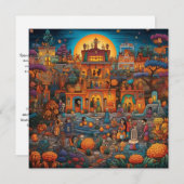 『ロス・ミュートス協奏曲』 招待状 (正面/裏面)