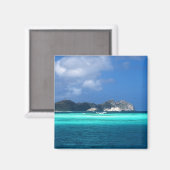ロス・ロケス諸島、ベネズエラ マグネット (正面/裏面)