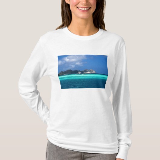 ロス・ロケス諸島、ベネズエラ Tシャツ (正面)