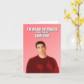 ロス-前面と背面 カード (黄色い花)