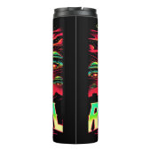 ロズウェルのエイリアン侵入画像 タンブラー (裏面)