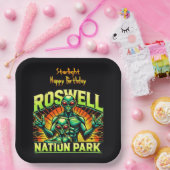 ロズウェルのエイリアン出会いパーク待て! ペーパープレート (パーティー)