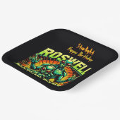 ロズウェルのエイリアン出会いパーク待て! ペーパープレート (傾斜あり)