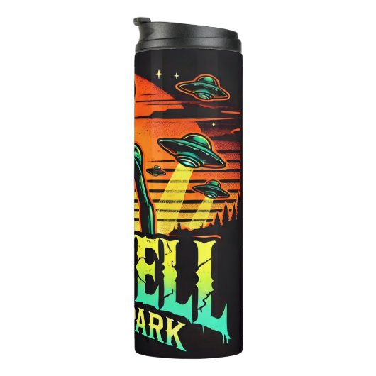 ロズウェルの地球外家族旅行 タンブラー (回転右)