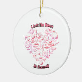 ロズウェルエイリアンオーナメント セラミックオーナメント (左)