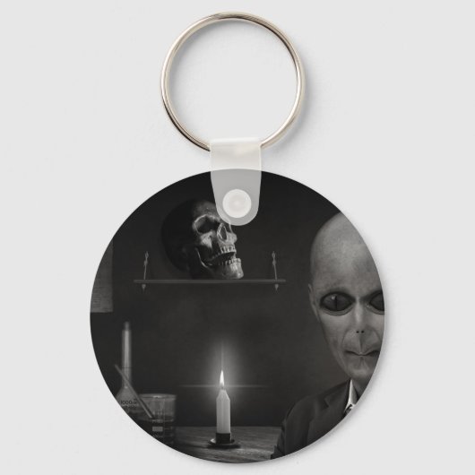 ロズウェルエイリアン キーホルダー (正面)