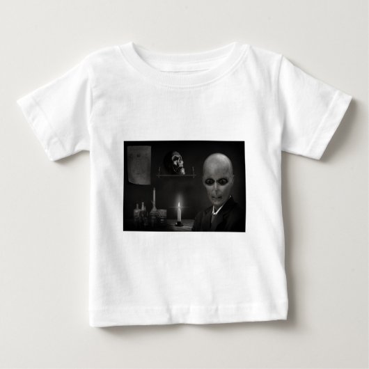ロズウェルエイリアン ベビーTシャツ (正面)