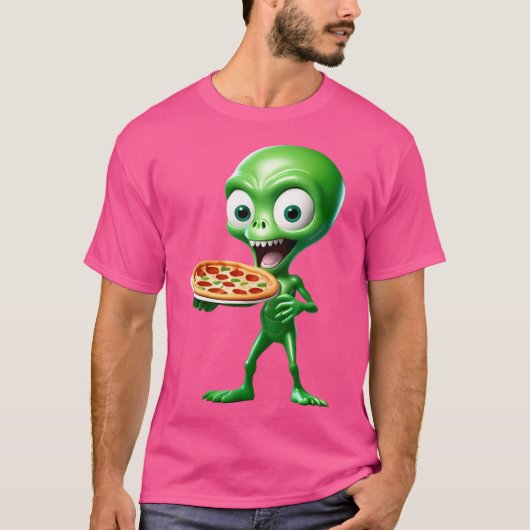 ロズウェルピザ Tシャツ (正面)