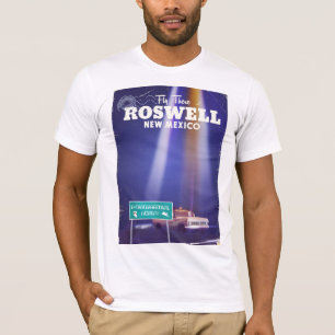 ロズウェル地球外高速道路の旅行ポスター Tシャツ