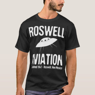 ロズウェル航空エスト。1947ロズウェル・ニューメキシコ Tシャツ