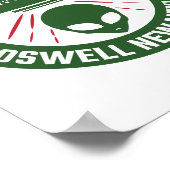 ロズウェル航空1947年設立 ポスター (角)