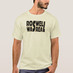 ロズウェル・エイリアン宇宙船の墜落実在した Tシャツ