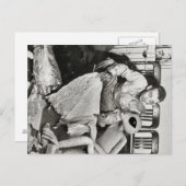 ロズウェル・クラッシュ ポストカード (正面/裏面)