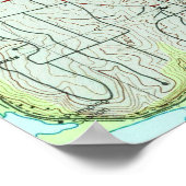 ロズウェル・ジョージアの地図(1992年) ポスター (角)