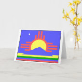 ロズウェル・ニューメキシコ カード (黄色い花)