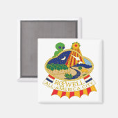 ロズウェル・ニューメキシコ マグネット (正面/裏面)