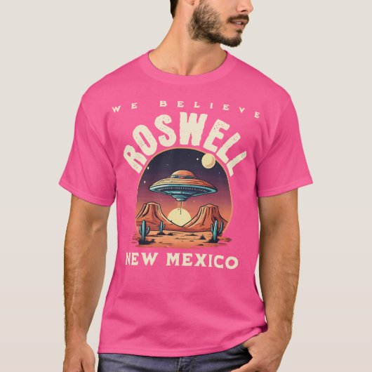 ロズウェル・ニューメキシコ Tシャツ (正面)