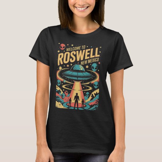 ロズウェル Tシャツ (正面)
