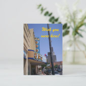 ロズウェルUFO博物館はがき ポストカード (スタンド正面)