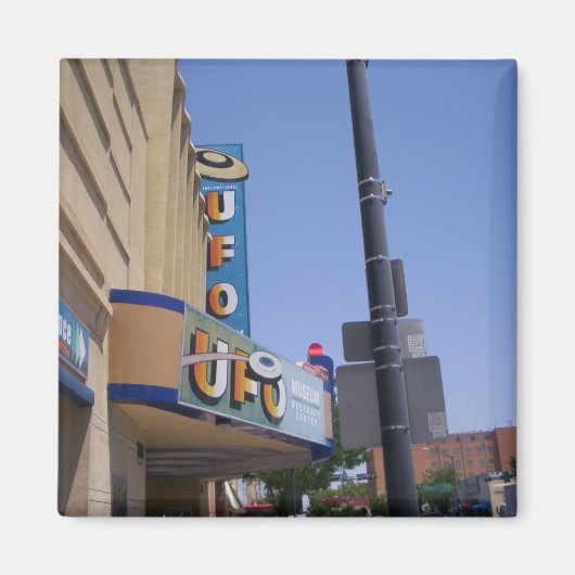 ロズウェルUFO博物館 マグネット (正面)