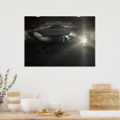 ロズウェルUFO格納庫ポスター ポスター (キッチン)