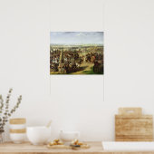 ロズバフランスのハの戦列を引っ張る軍隊 ポスター (キッチン)