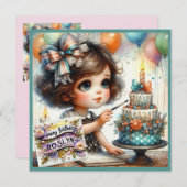 ロズリン～ハッピーバースデー～ケーキ飾の～ (正面/裏面)