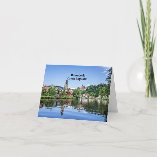 ロズンベルク、チェコ共和国 カード (正面)