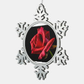 ロズ・ディジャイン スノーフレークピューターオーナメント (右)