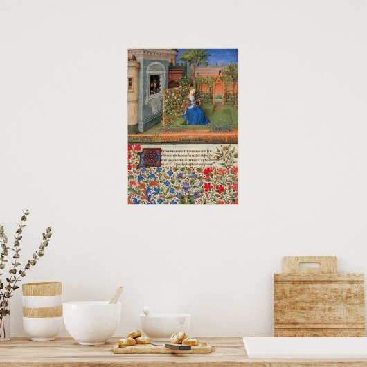 ロセガーデン中世イルミネーションのエミリア ポスター (キッチン)