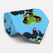 ロセコムブラックバンタムファミリー ネクタイ (ロール)