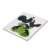 ロセコム・ブラック・バンタム・ファミリー タイル (側面)